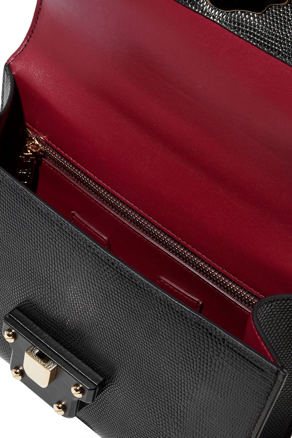 DOLCE&GABBANA Lizard-effect leather tote