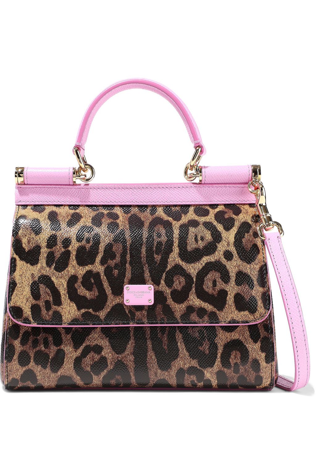 dolce & gabbana leopard print bag
