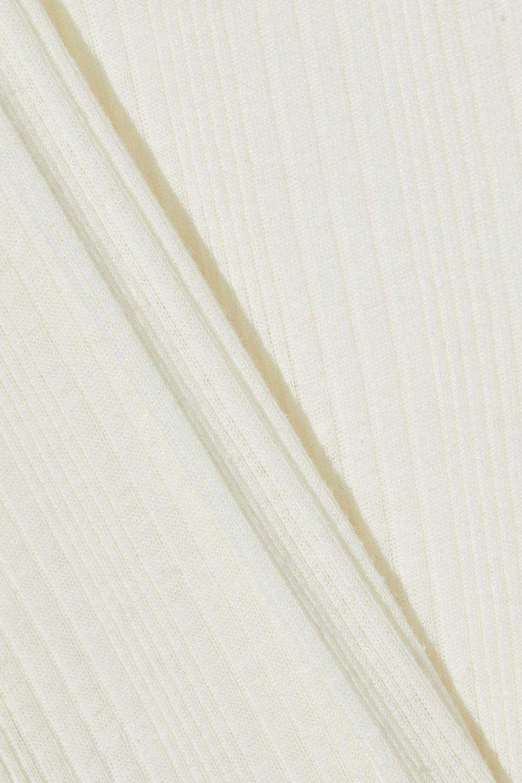 CURRENT/ELLIOTT The Heather ribbed jersey T-shirt