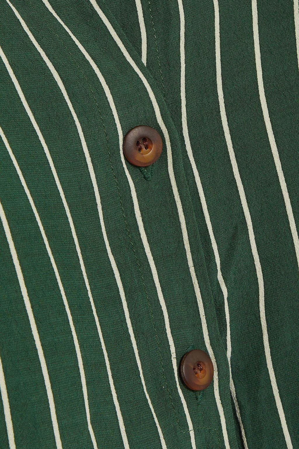 FAITHFULL Knotted crepe shirt