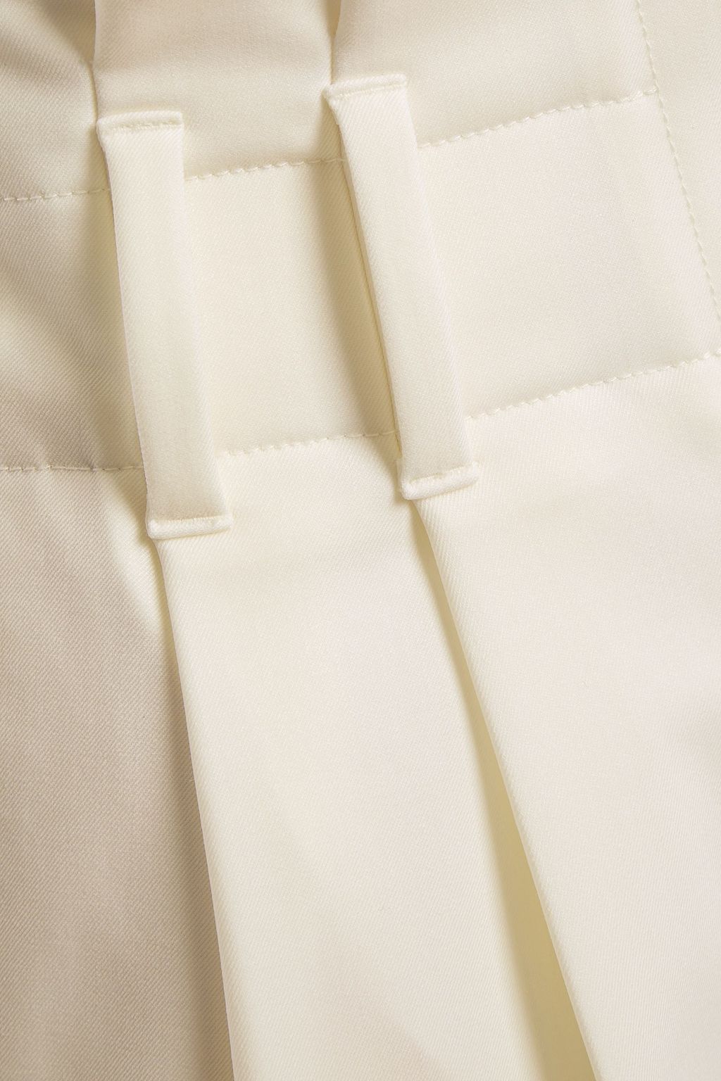 BRUNELLO CUCINELLI Pleated wool-blend twill tapered pants