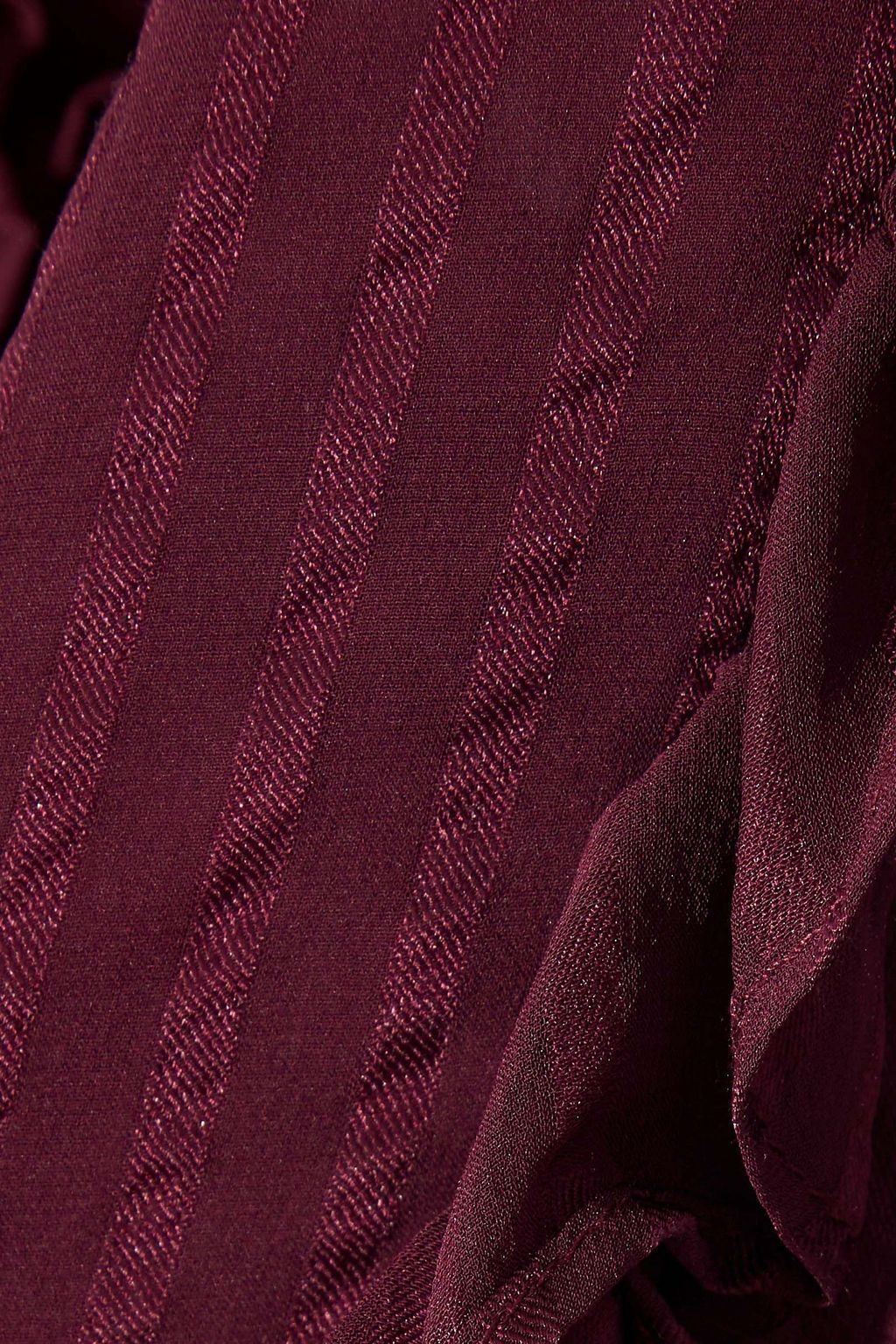ZIMMERMANN Cascade ruffle-trimmed silk-jacquard mini wrap dress