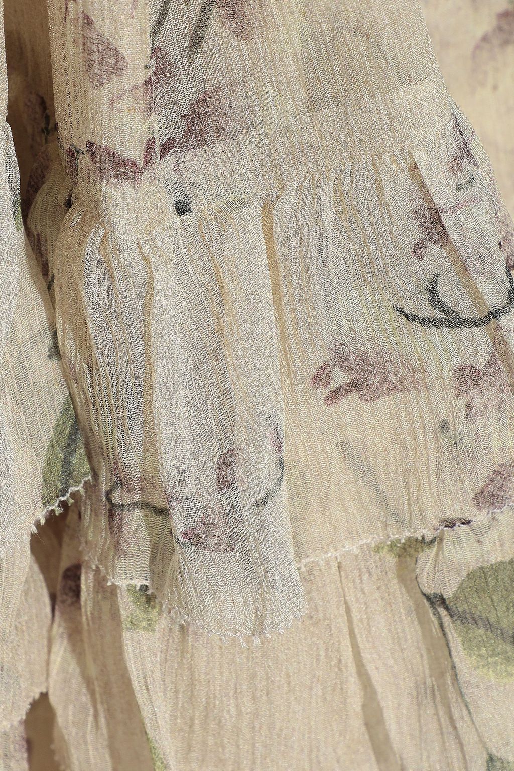 ZIMMERMANN Unbridled off-the-shoulder floral-print silk-georgette midi dress