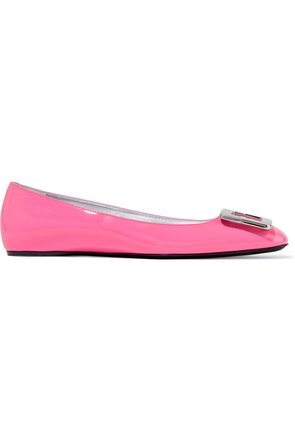 roger vivier pink flats