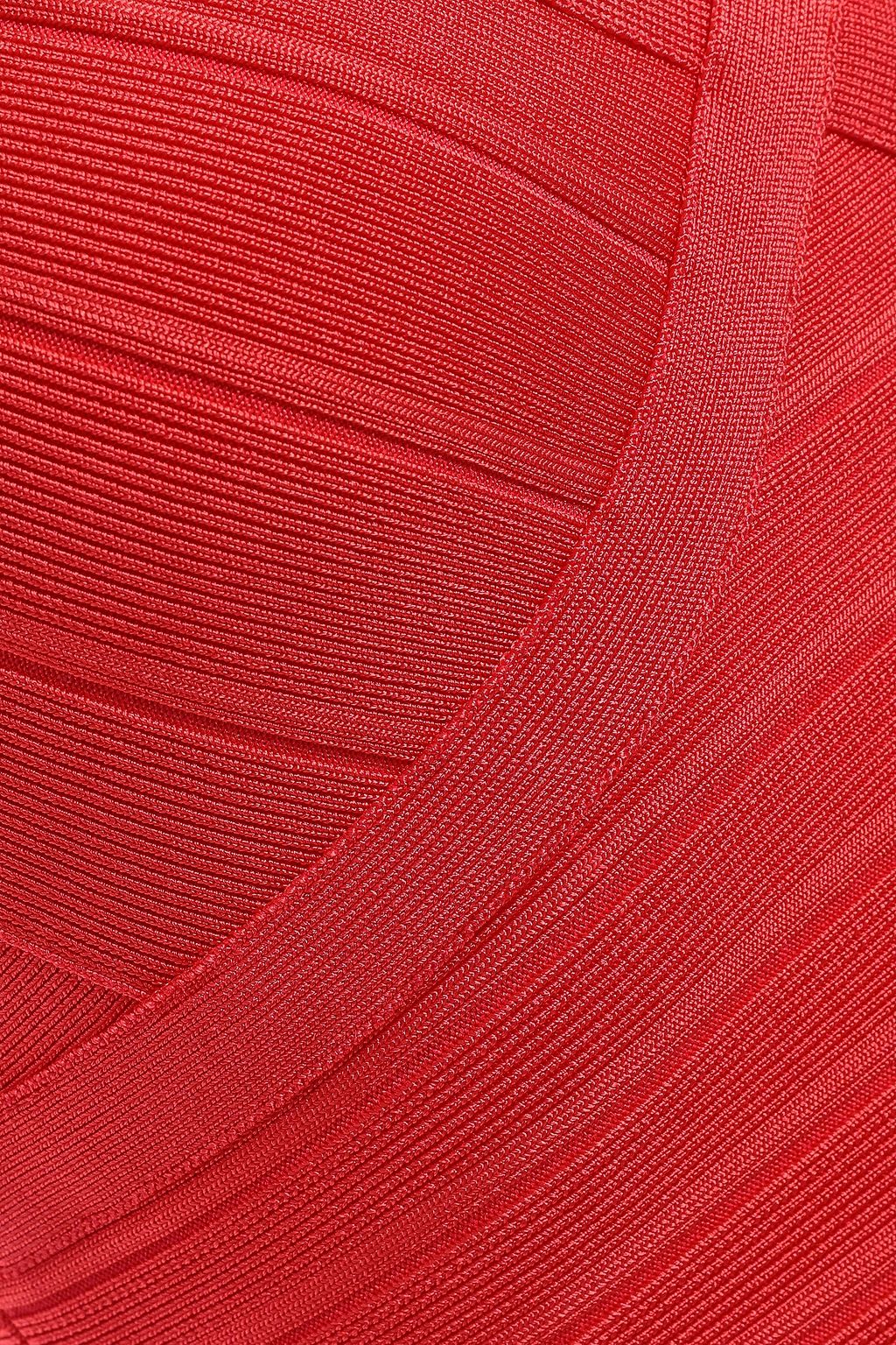 HERVÉ LÉGER Karima open-back bandage mini dress