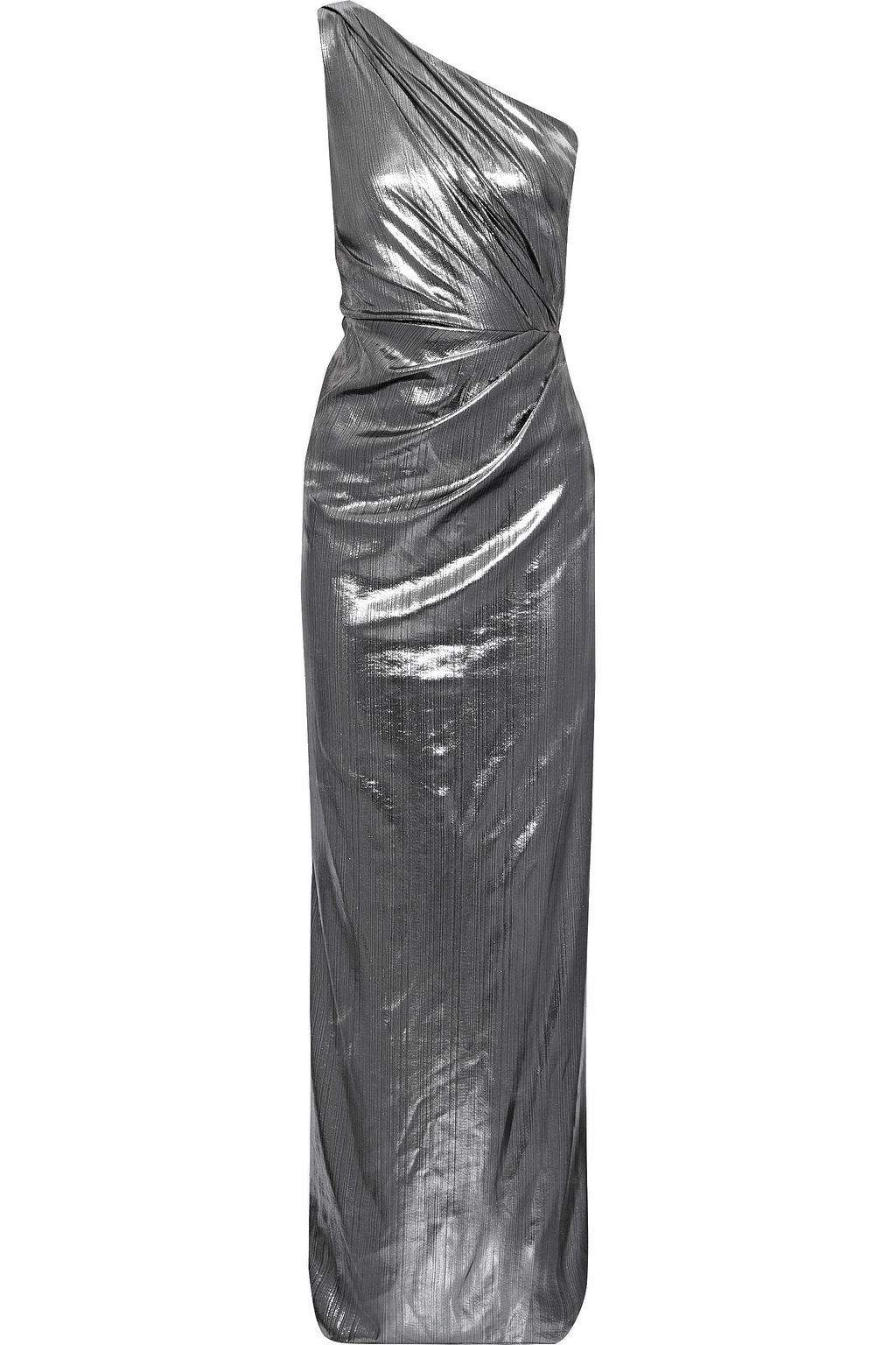 marchesa notte silver gown