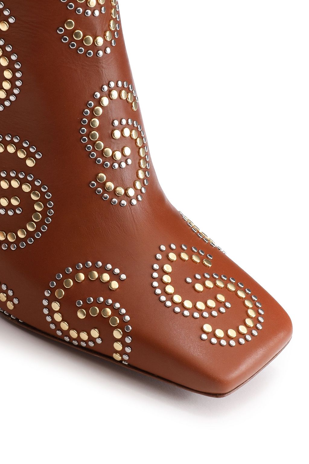 ROBERTO CAVALLI Studded leather ankle boots