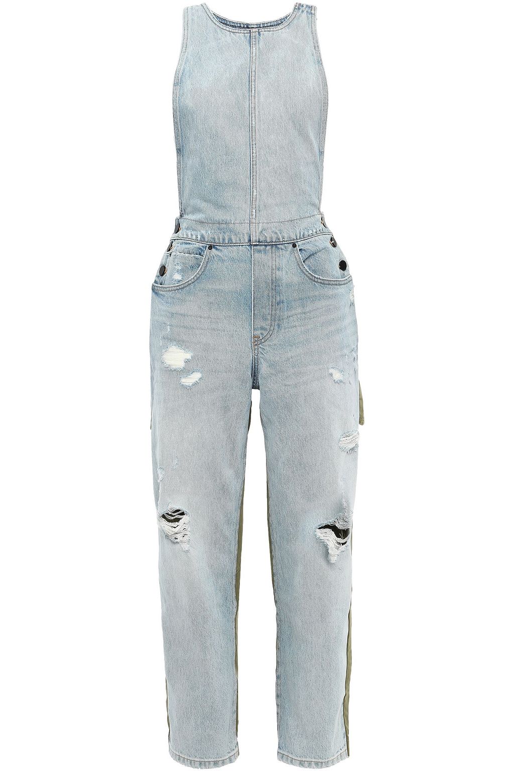 distressed jumpsuit