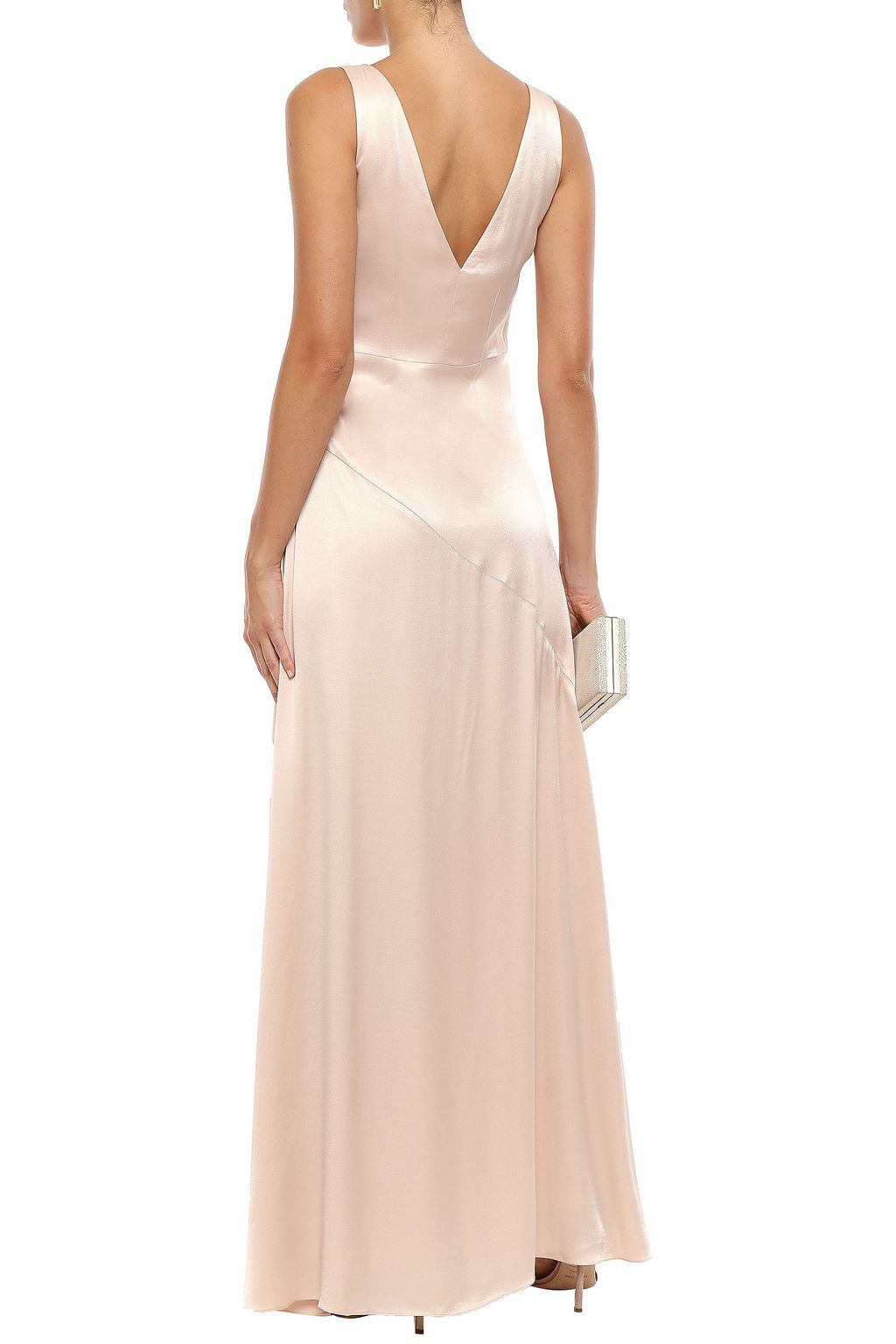LES HÉROÏNES BY VANESSA COCCHIARO The Wangari satin maxi dress