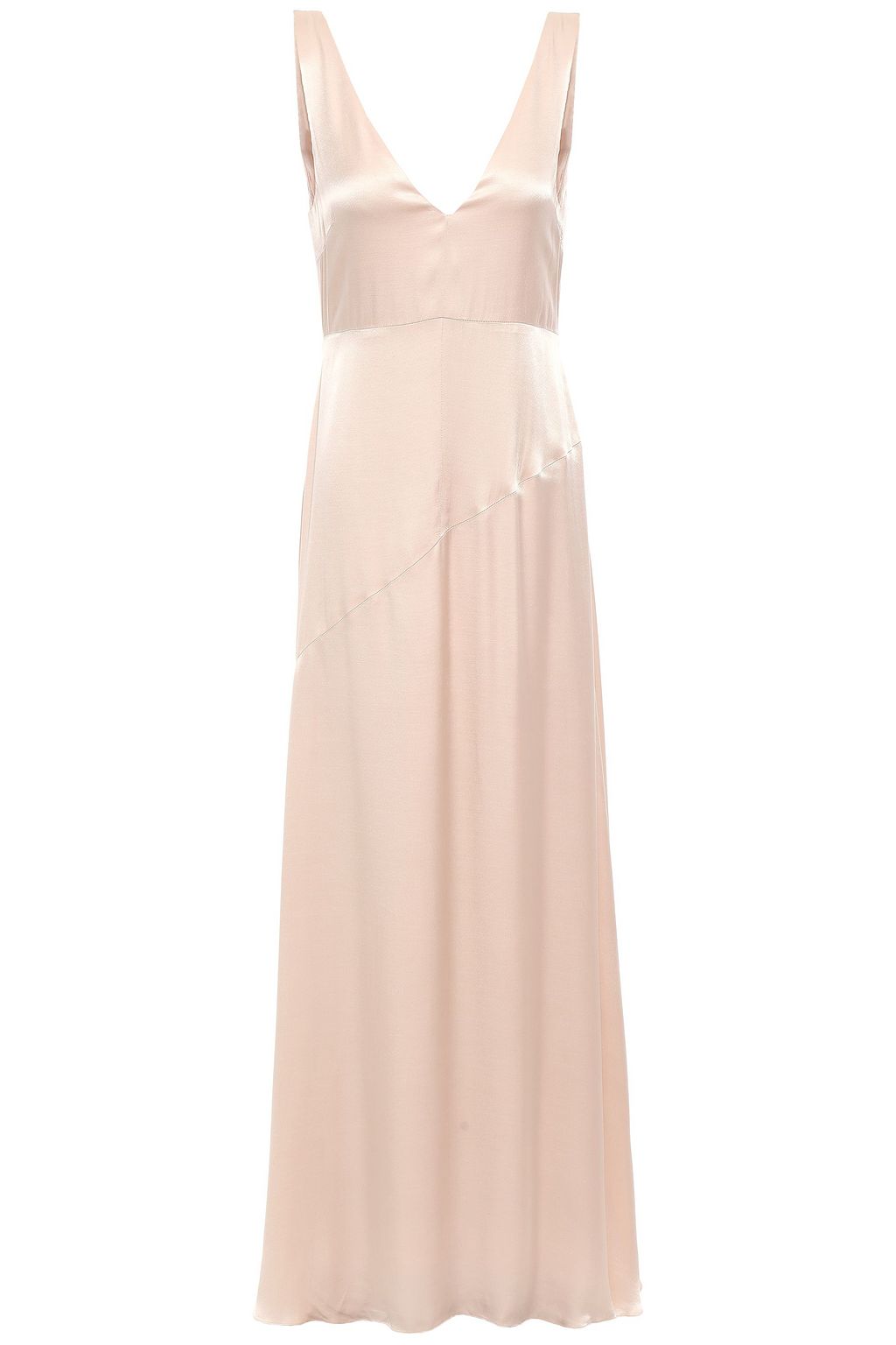 pastel satin dress