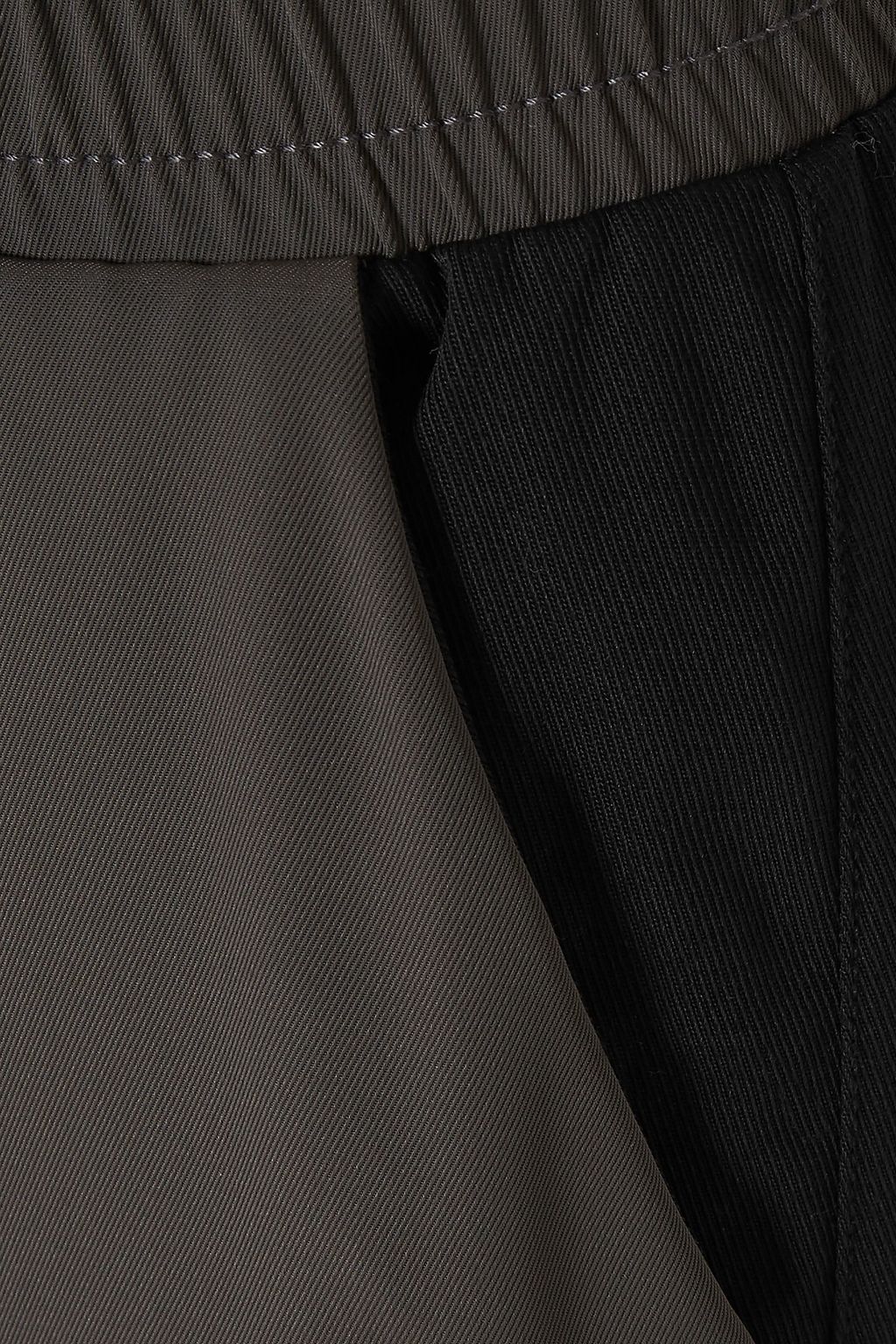 SEE BY CHLOÉ Gabardine-paneled twill track pants