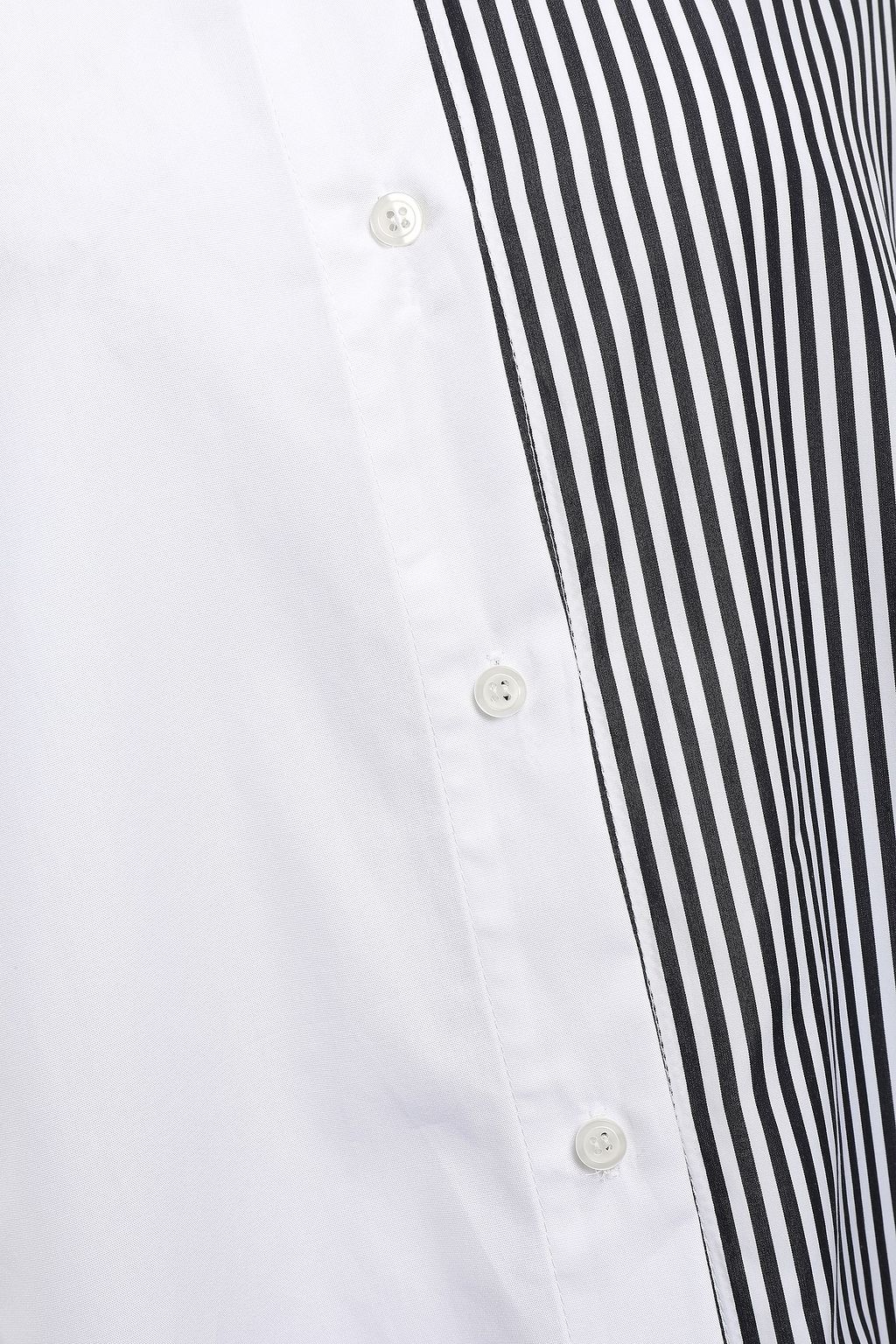 TOME Striped cotton-poplin maxi shirt dress