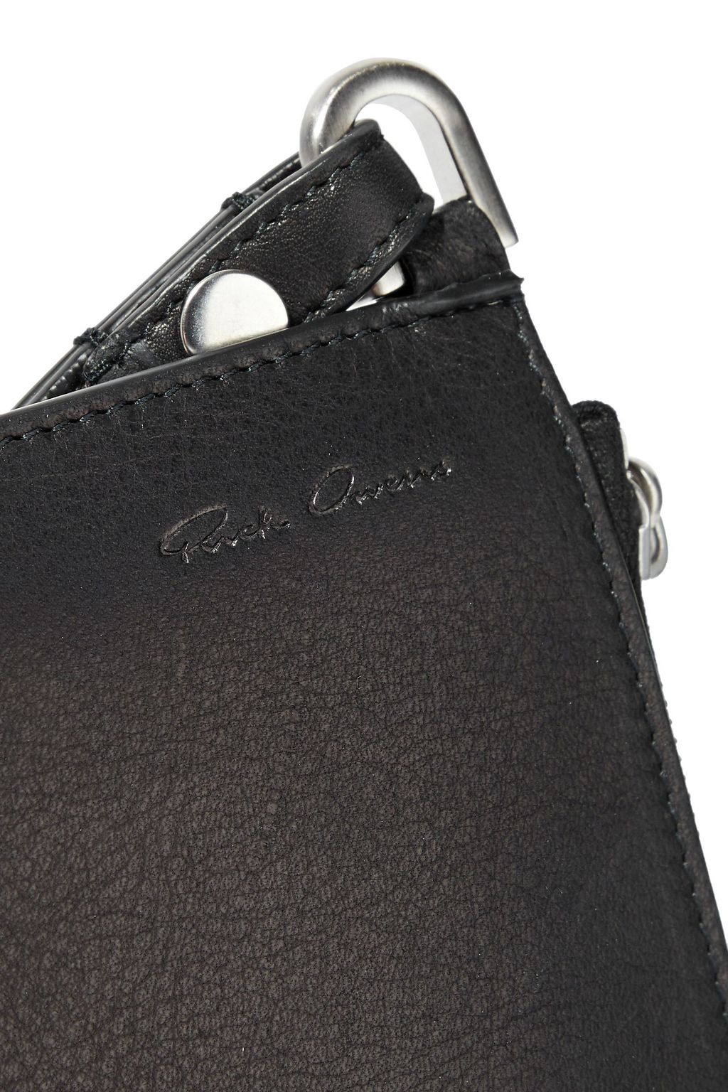 RICK OWENS Leather pouch