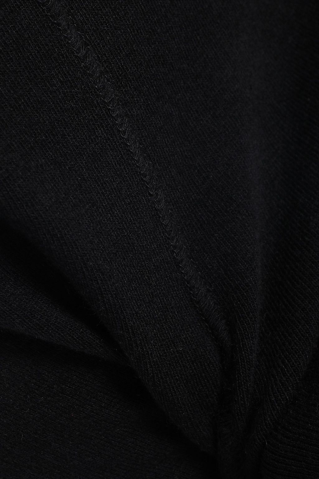 JIL SANDER Fringed wool-blend midi skirt