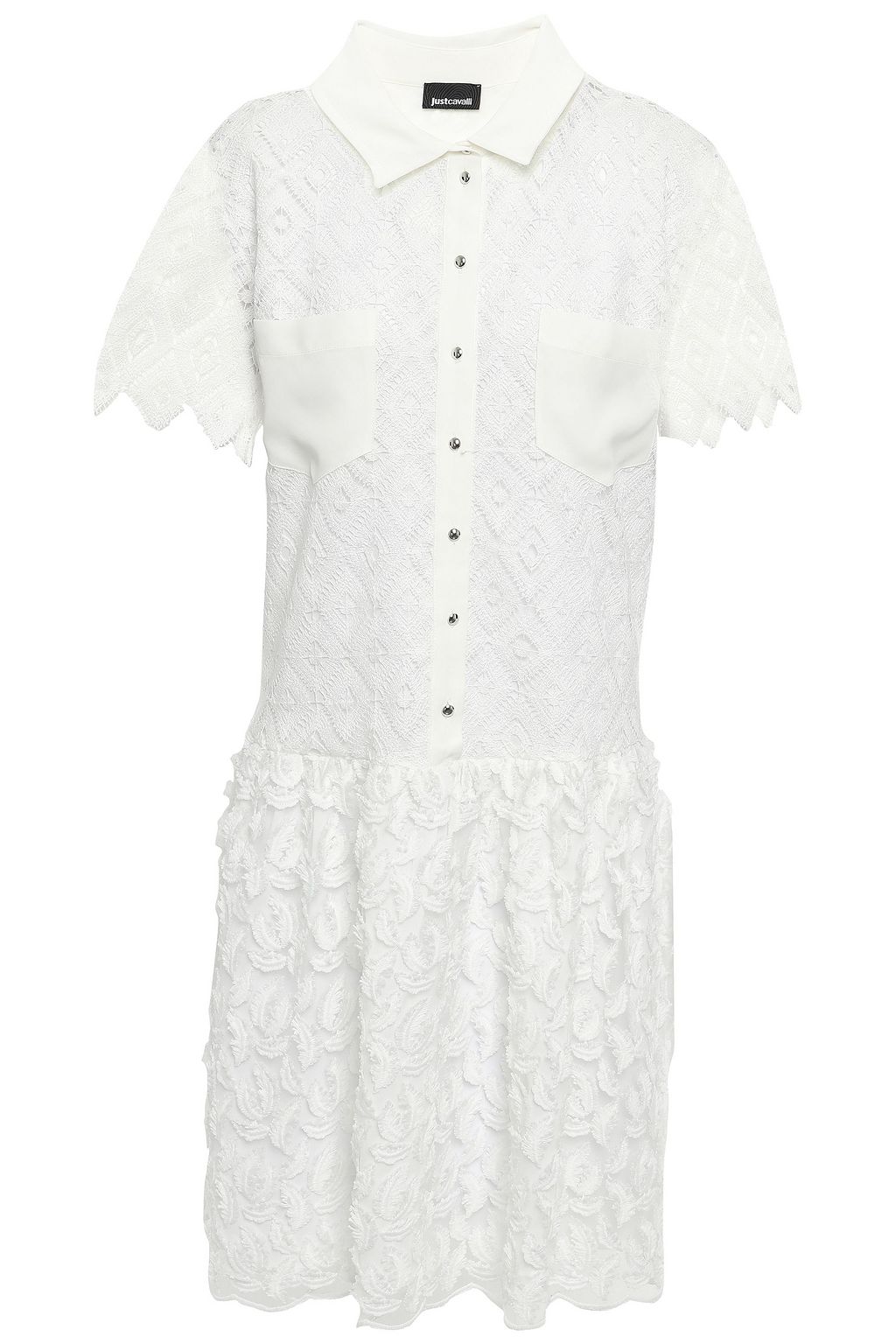 white designer mini dress