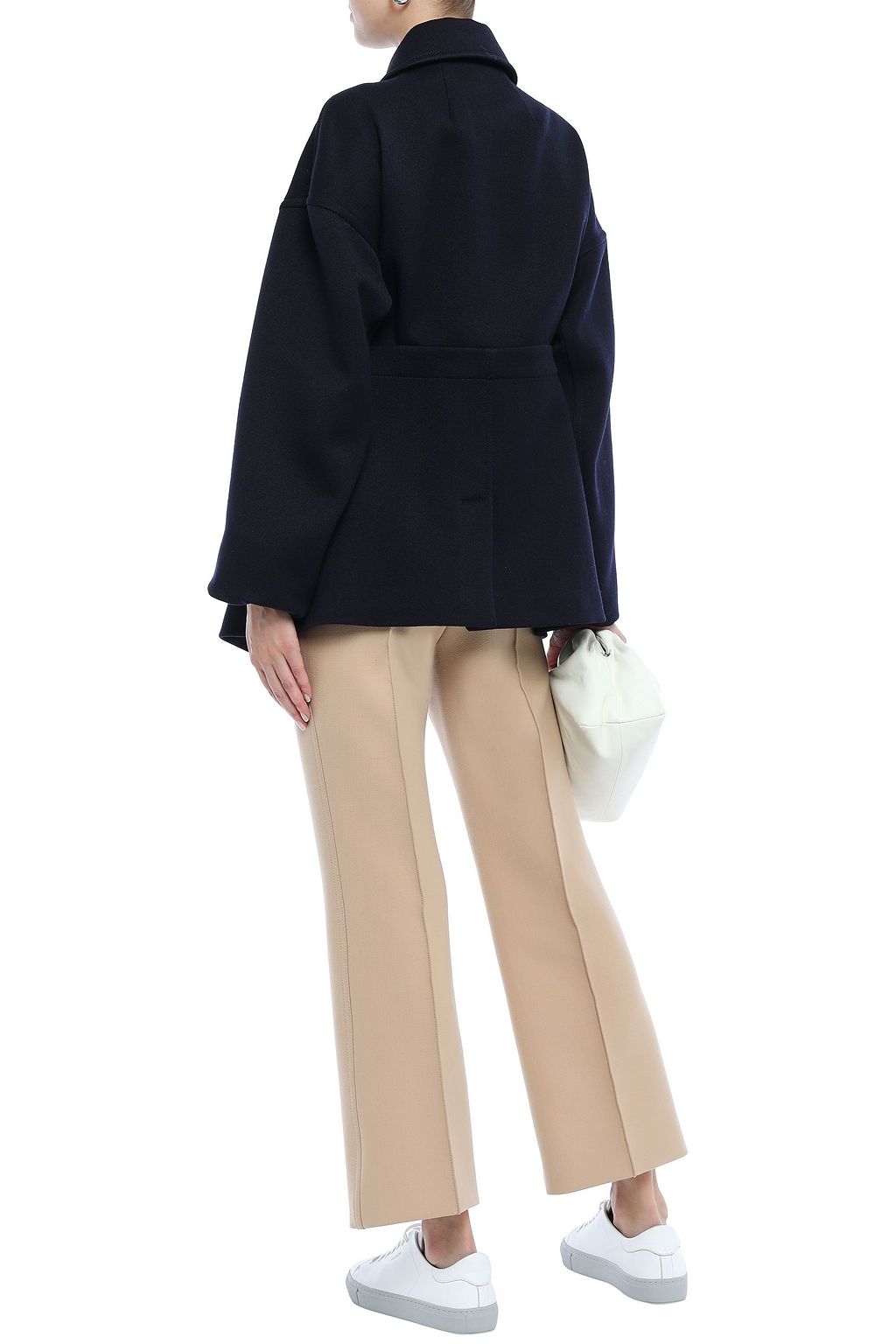 JIL SANDER Wool-blend coat