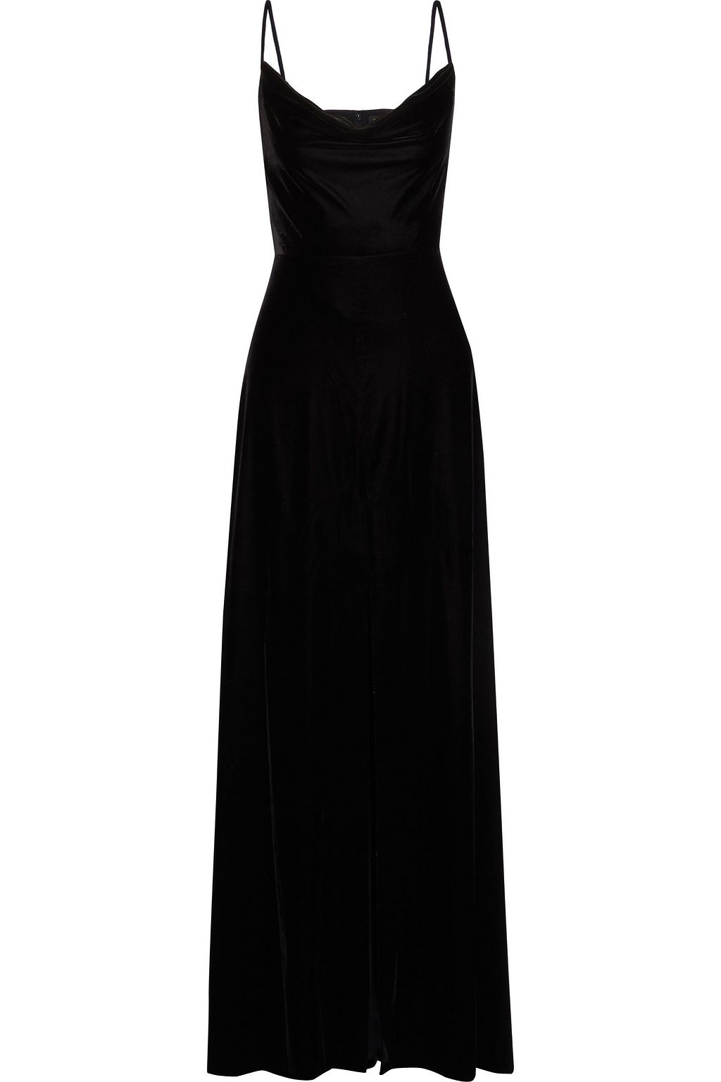 black velvet gown designs