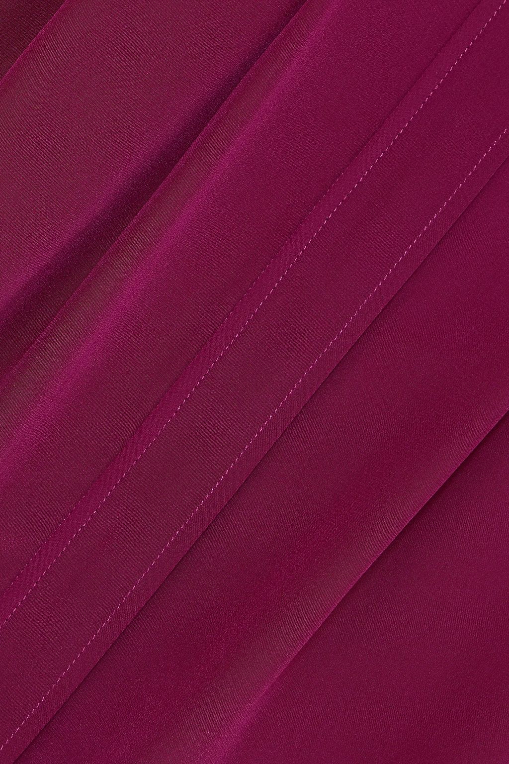 SEE BY CHLOÉ Pintucked silk crepe de chine dress