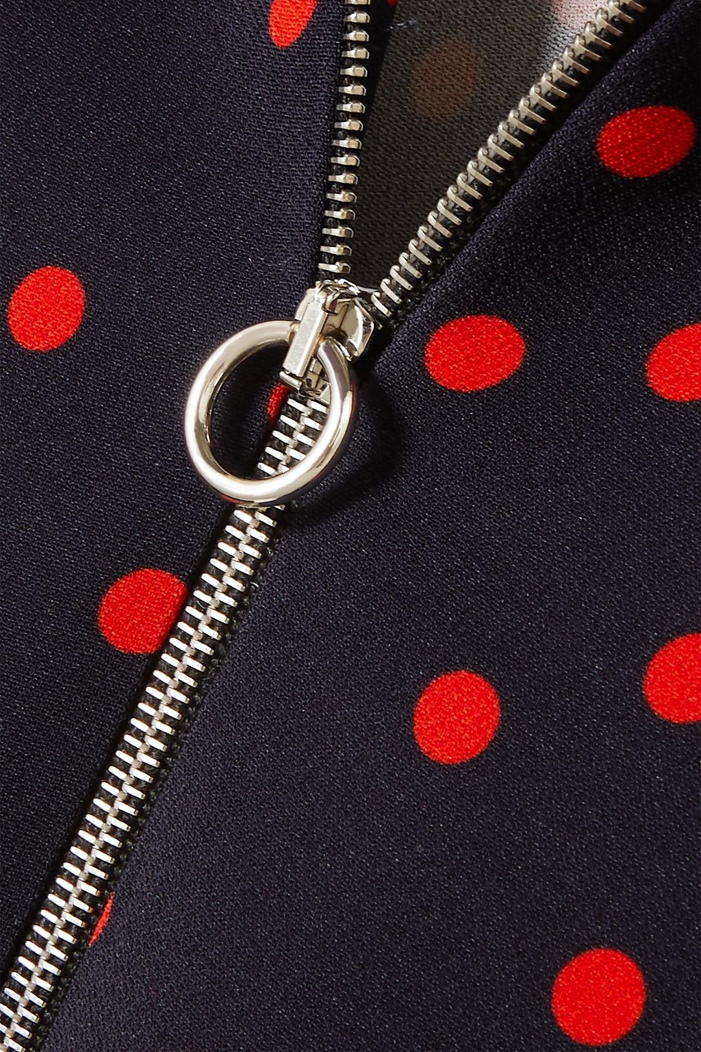 STELLA MCCARTNEY Polka-dot crepe blouse