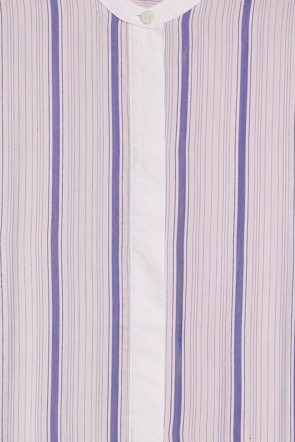 BY MALENE BIRGER Striped cotton-blend poplin tunic