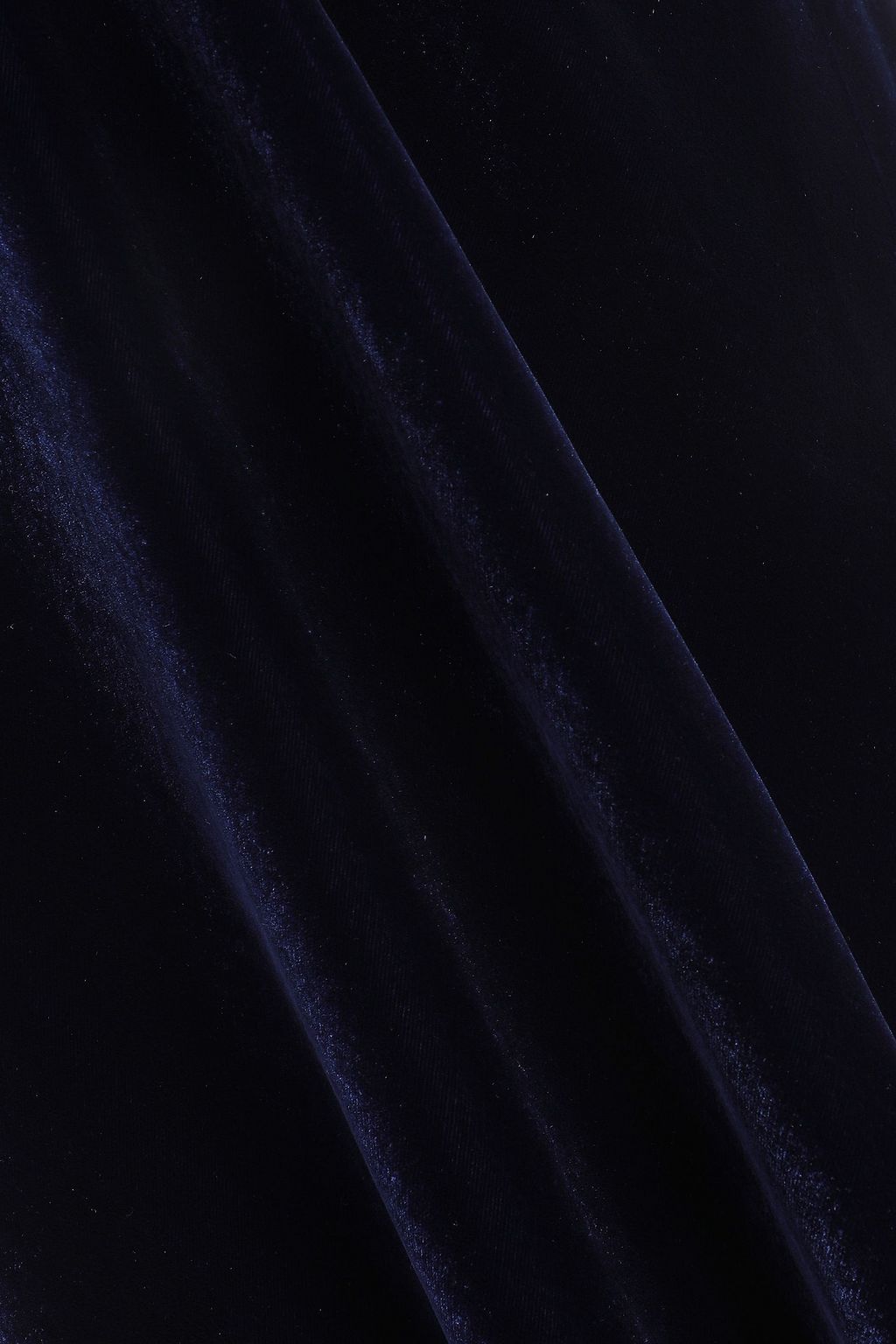 TIBI Velvet midi slip dress