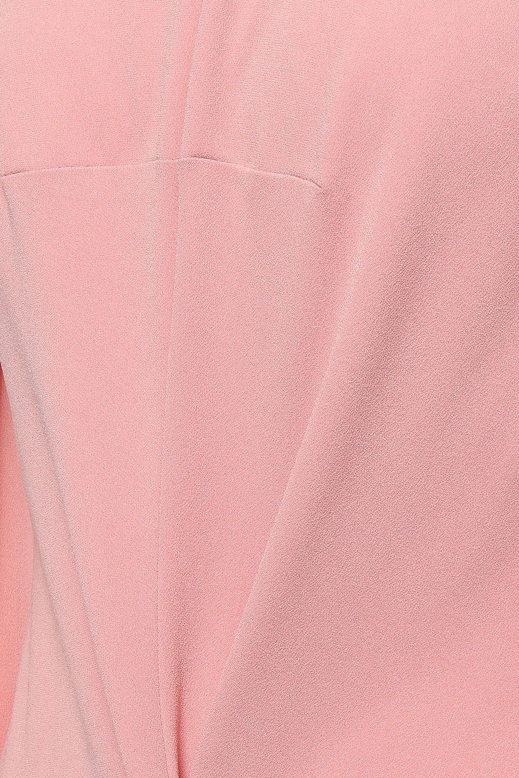 TIBI Asymmetric crepe midi dress