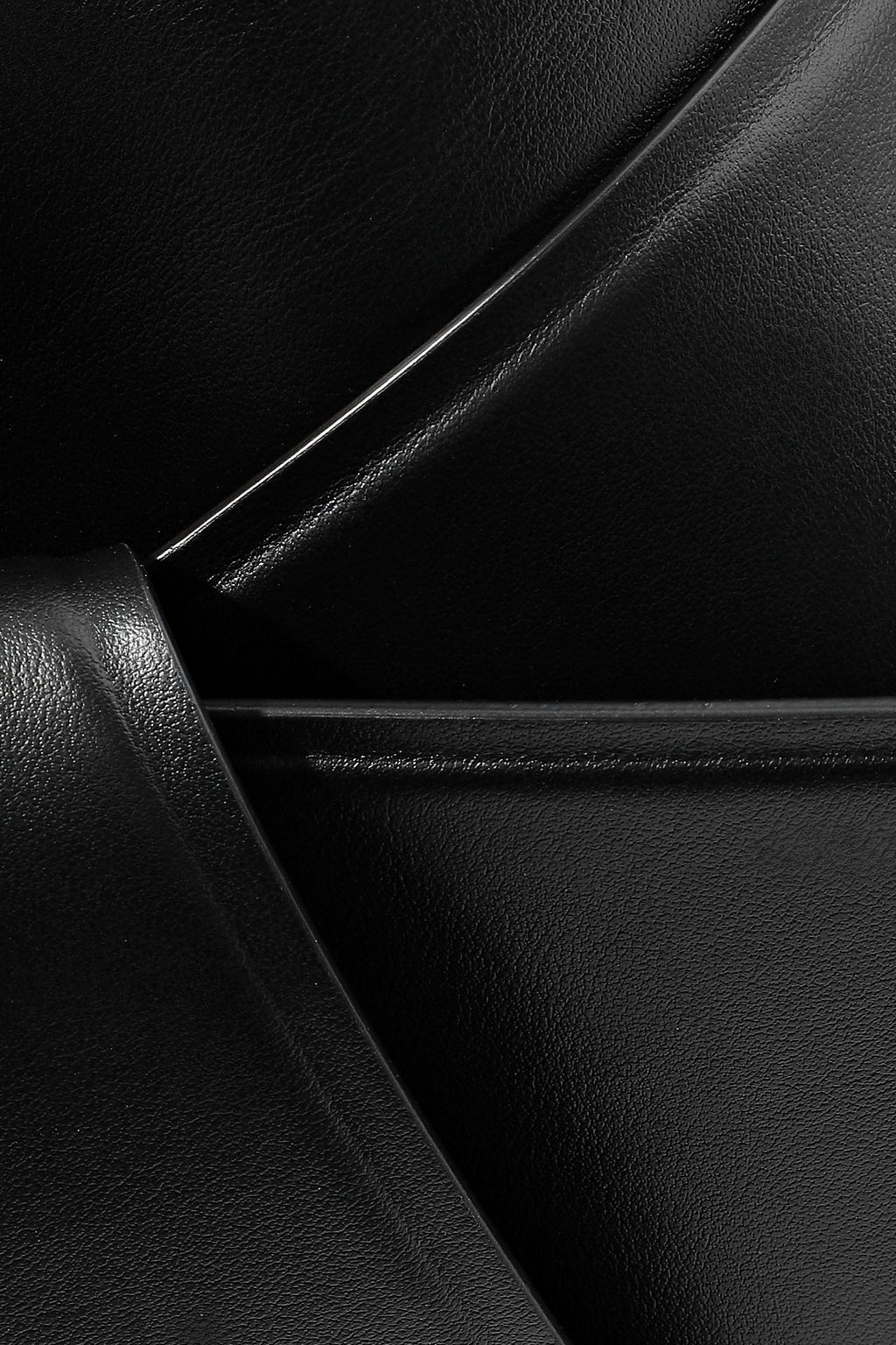 ACNE STUDIOS Musubi Schultertasche aus Leder mit Knotendetail