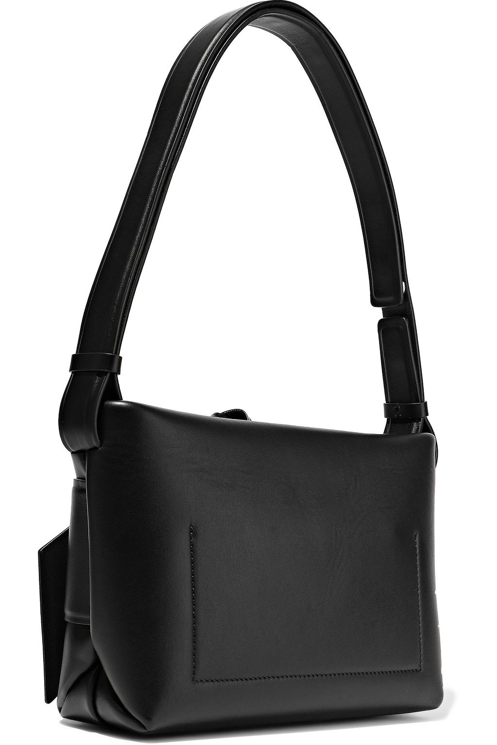 ACNE STUDIOS Musubi Schultertasche aus Leder mit Knotendetail