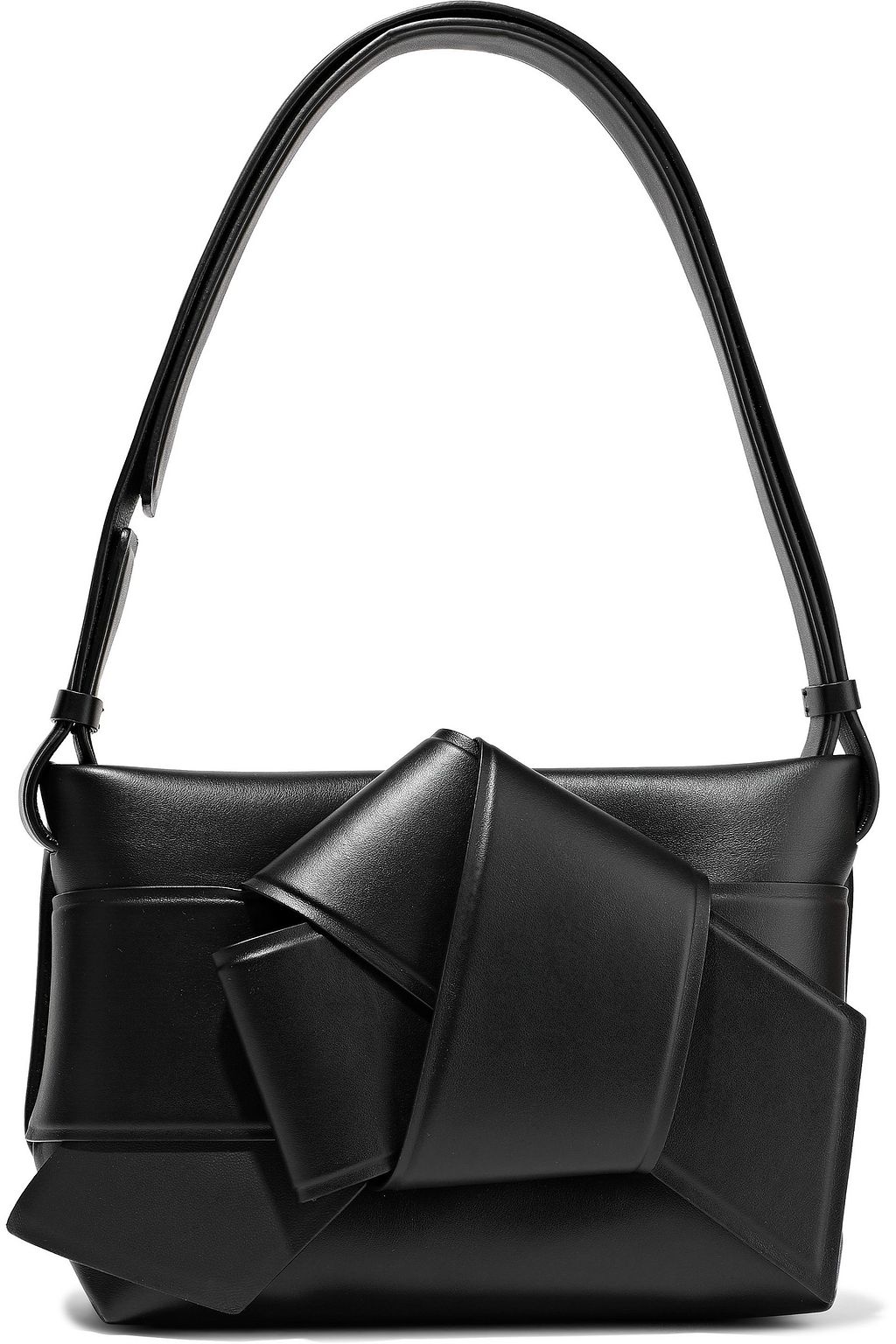 musubi knotted leather shoulder bag