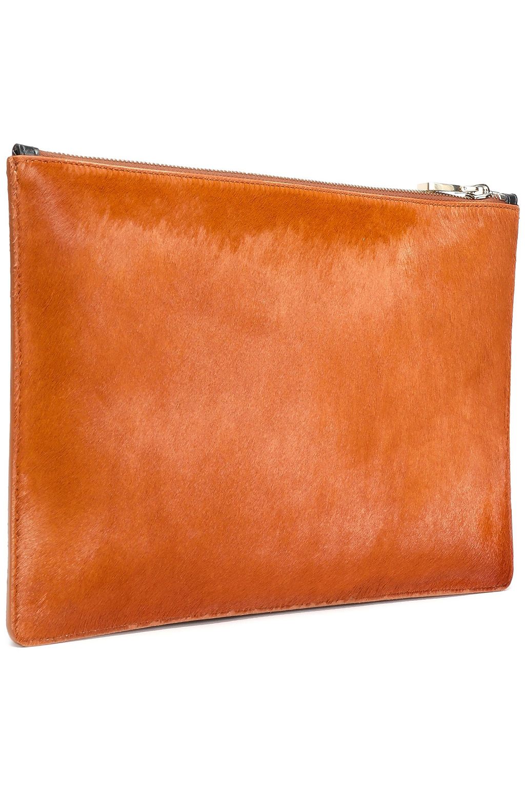 JIL SANDER Calf hair envelope clutch