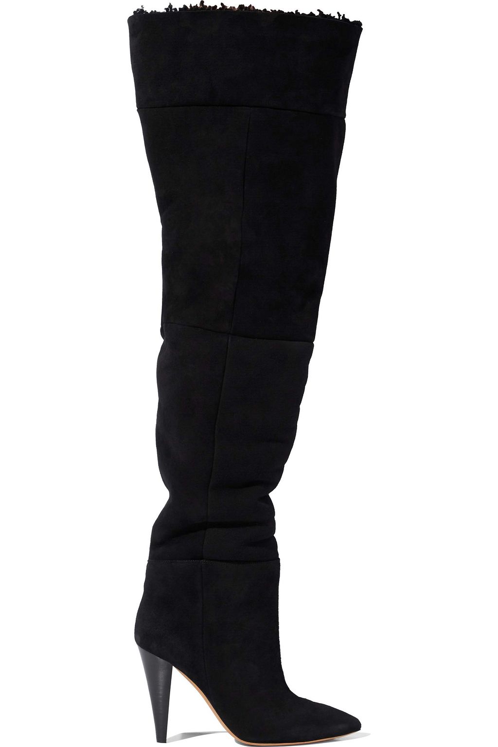 IRO Graceful shearling over-the-knee boots