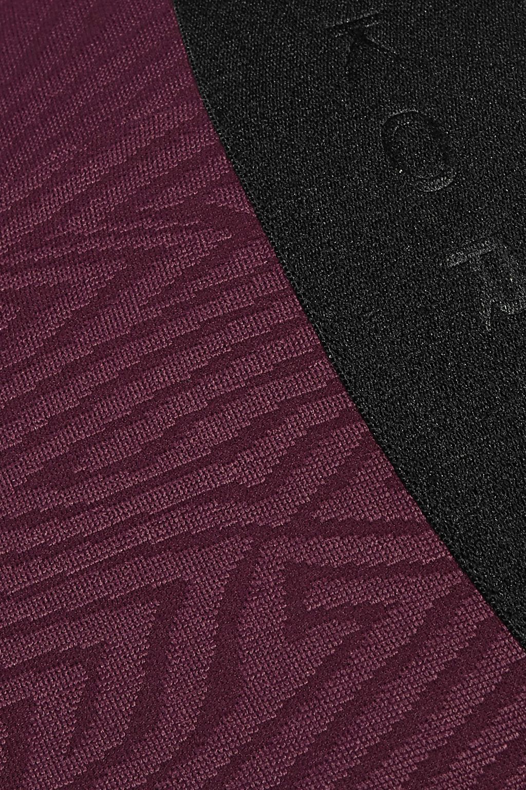 KORAL Stretch-jacquard leggings