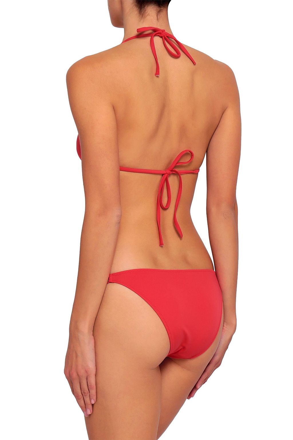 SOLID & STRIPED The Tilda ring-embellished  low-rise bikini briefs