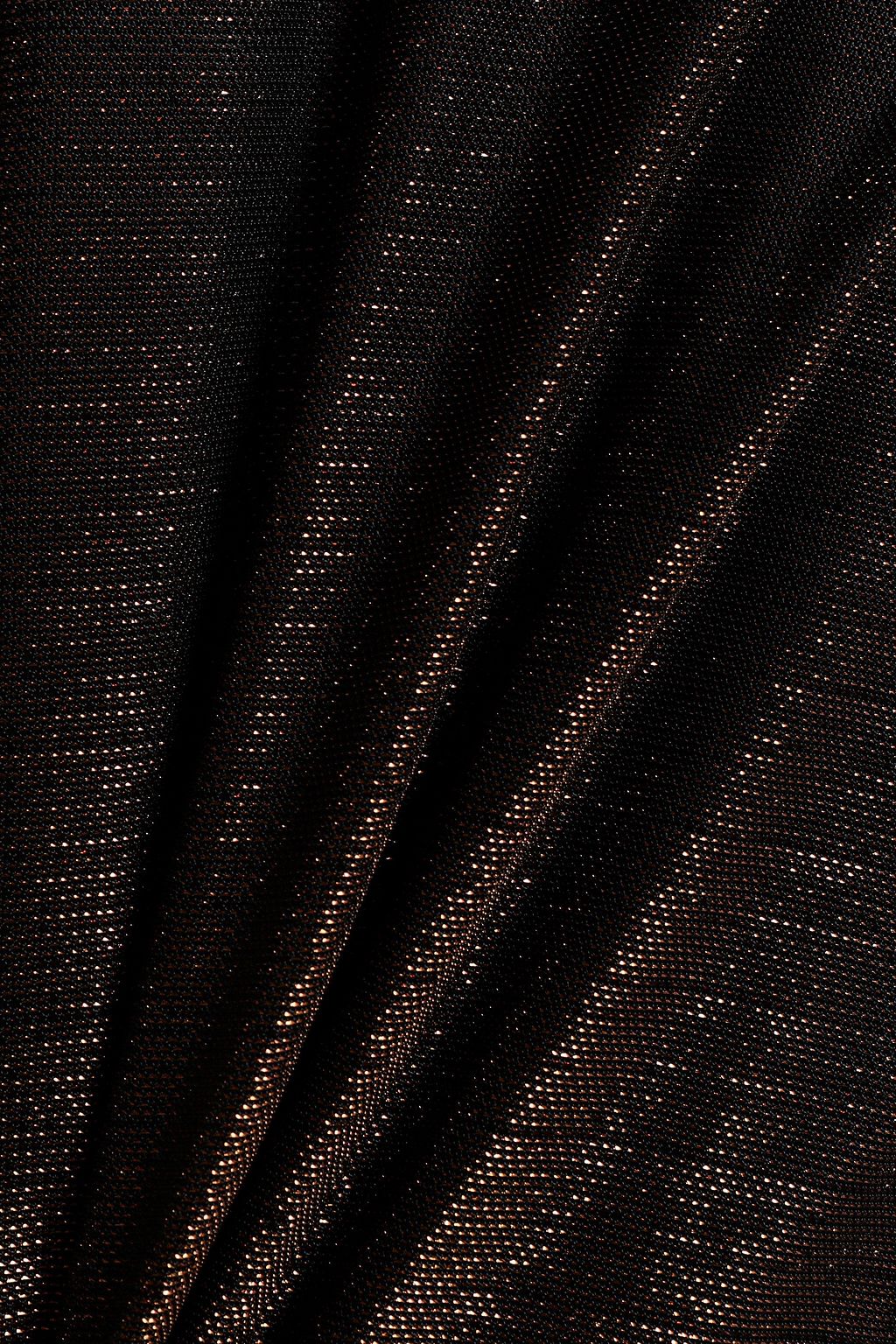 MICHAEL LO SORDO Open-back lamé gown