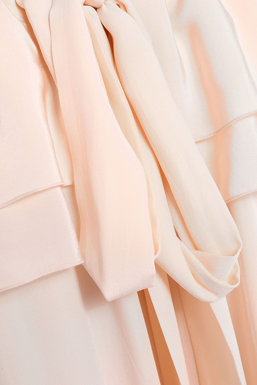 SEE BY CHLOÉ Ruffled silk crepe de chine midi dress