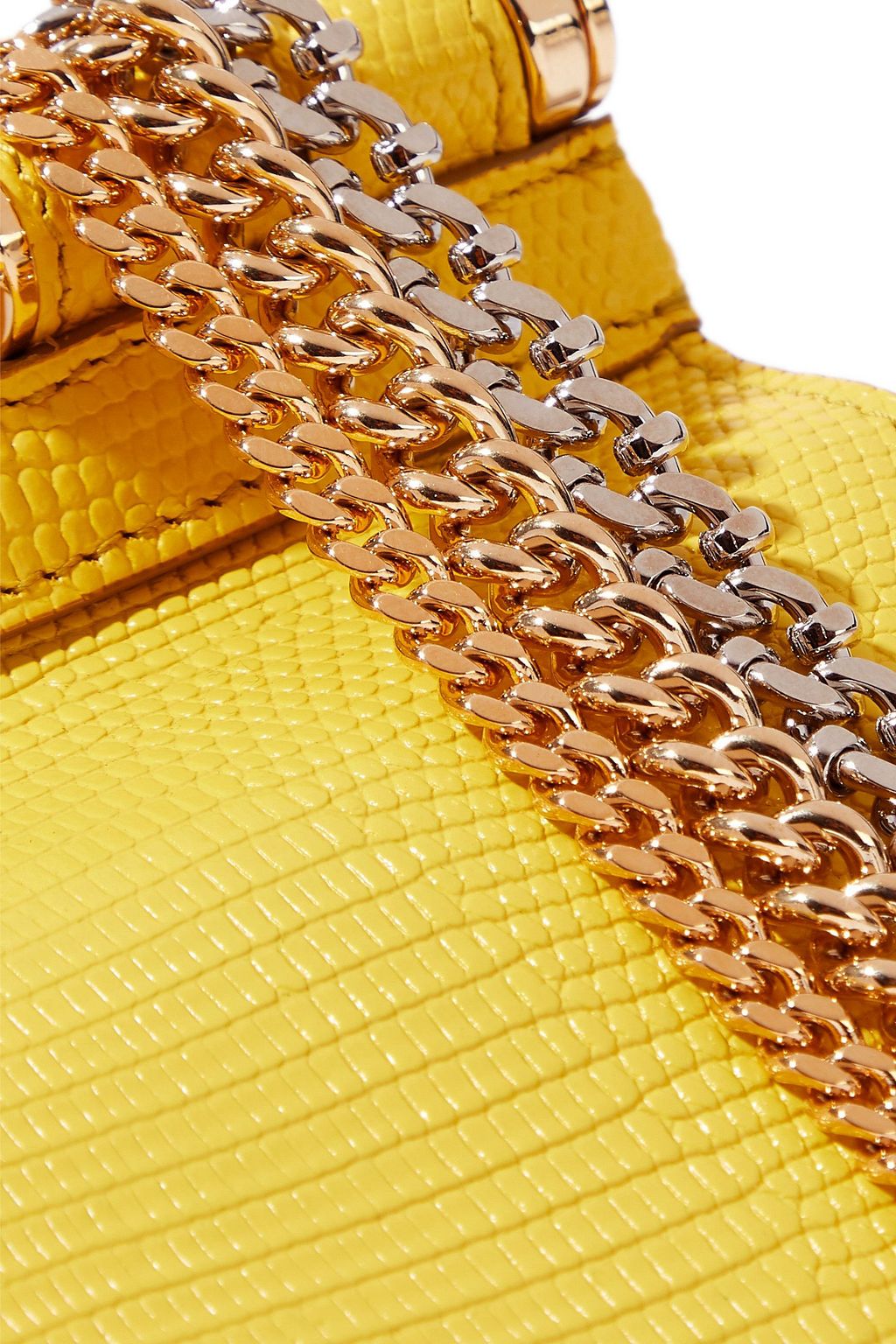 DOLCE&GABBANA Textured-leather shoulder bag