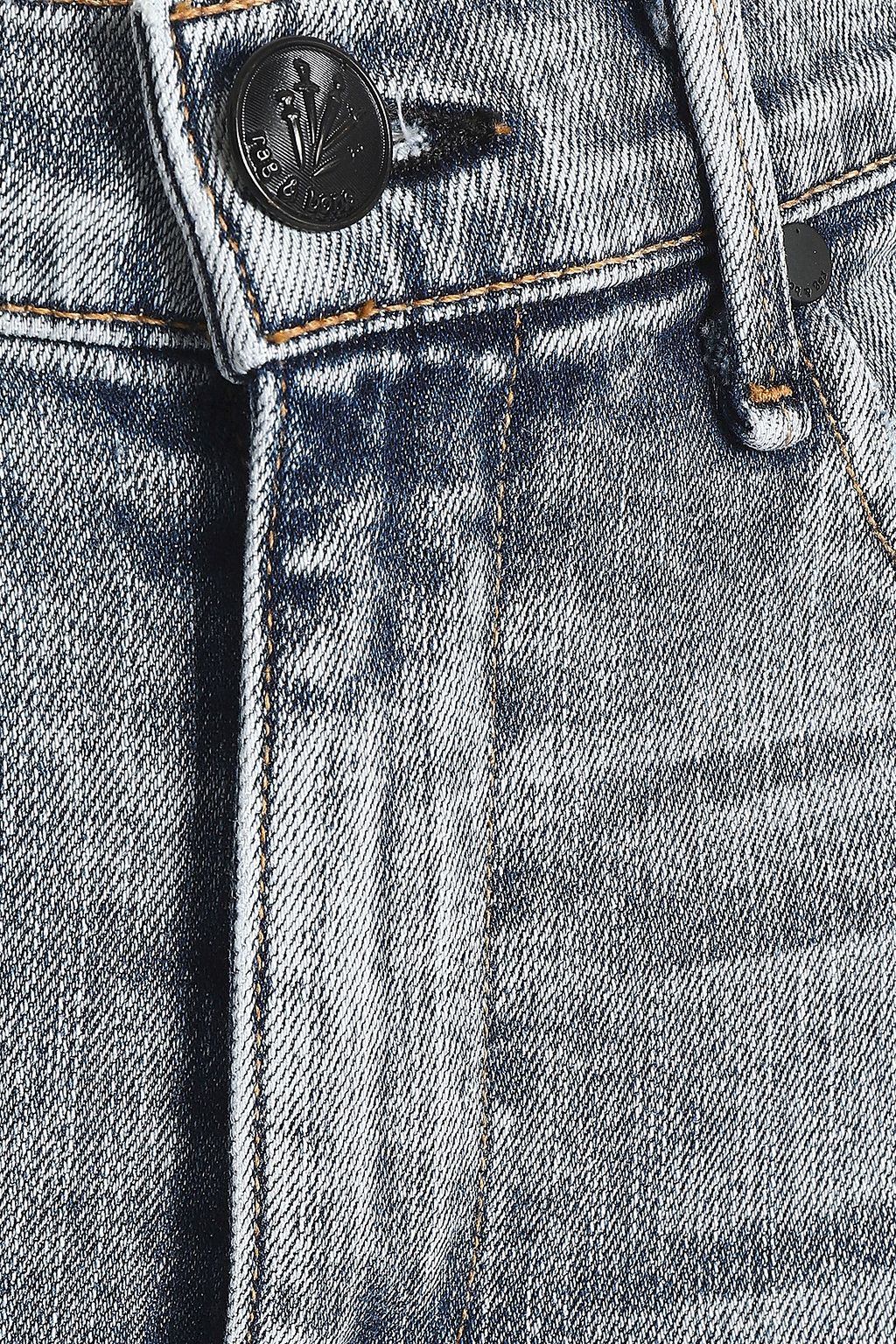 RAG & BONE High-rise slim-leg jeans