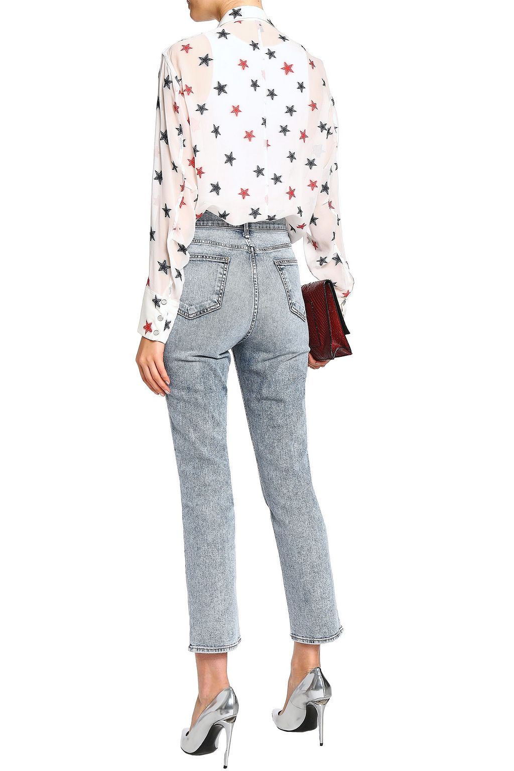 RAG & BONE High-rise slim-leg jeans
