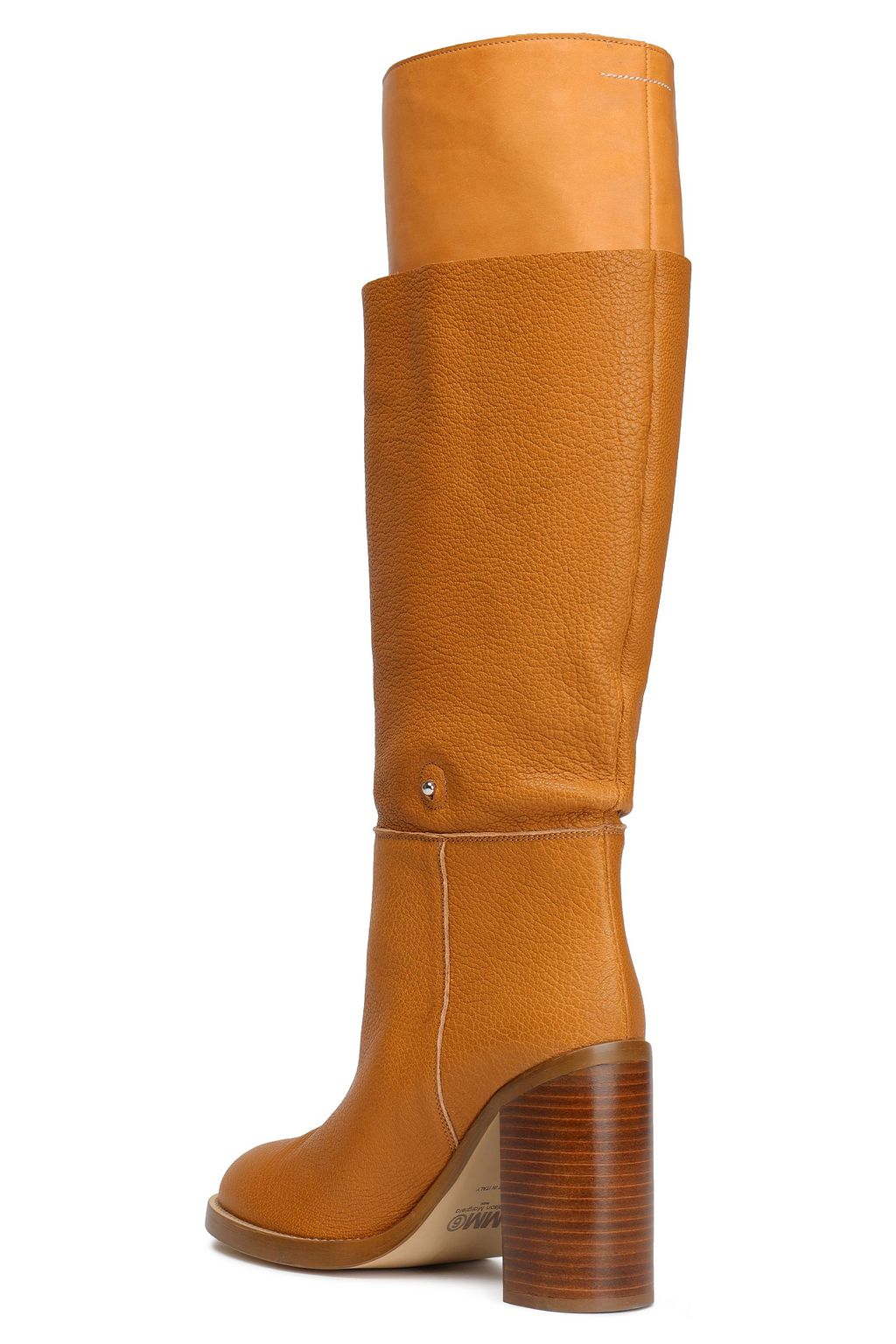 MM6 MAISON MARGIELA Two-tone leather boots