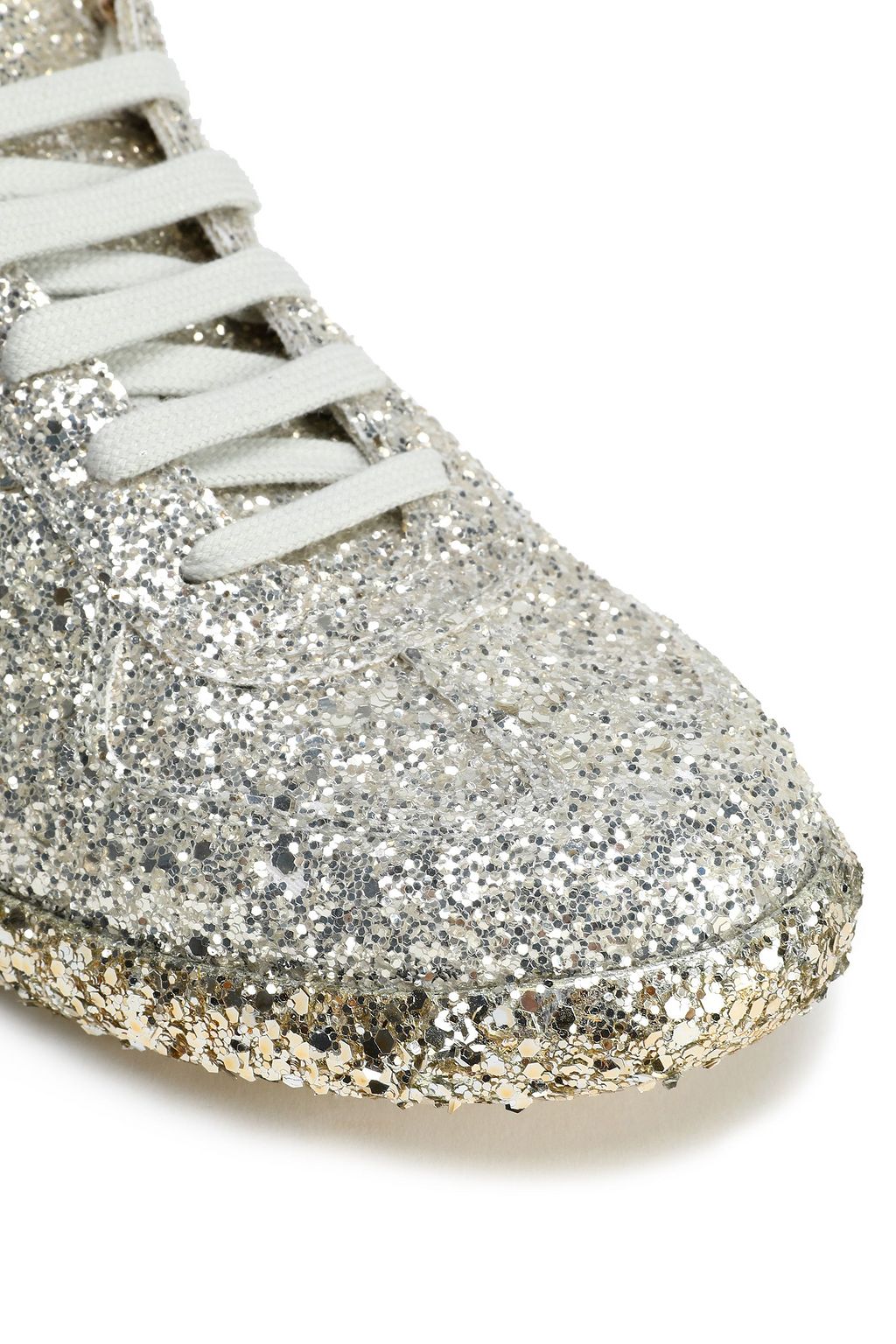 MAISON MARGIELA ميولز من نسيج محبوك مزيّن بالحلى المتلألئة