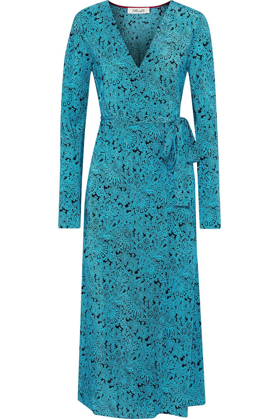 kyra silk midi dress