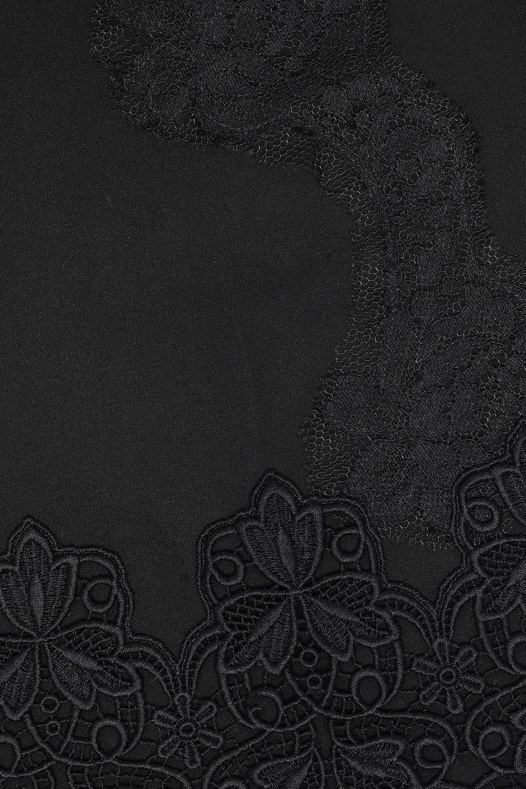 DOLCE&GABBANA Silk-blend georgette scarf