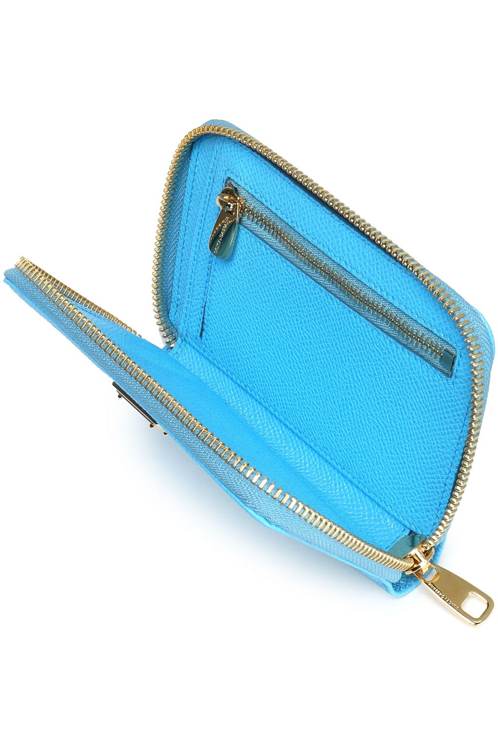 DOLCE&GABBANA Textured-leather wallet