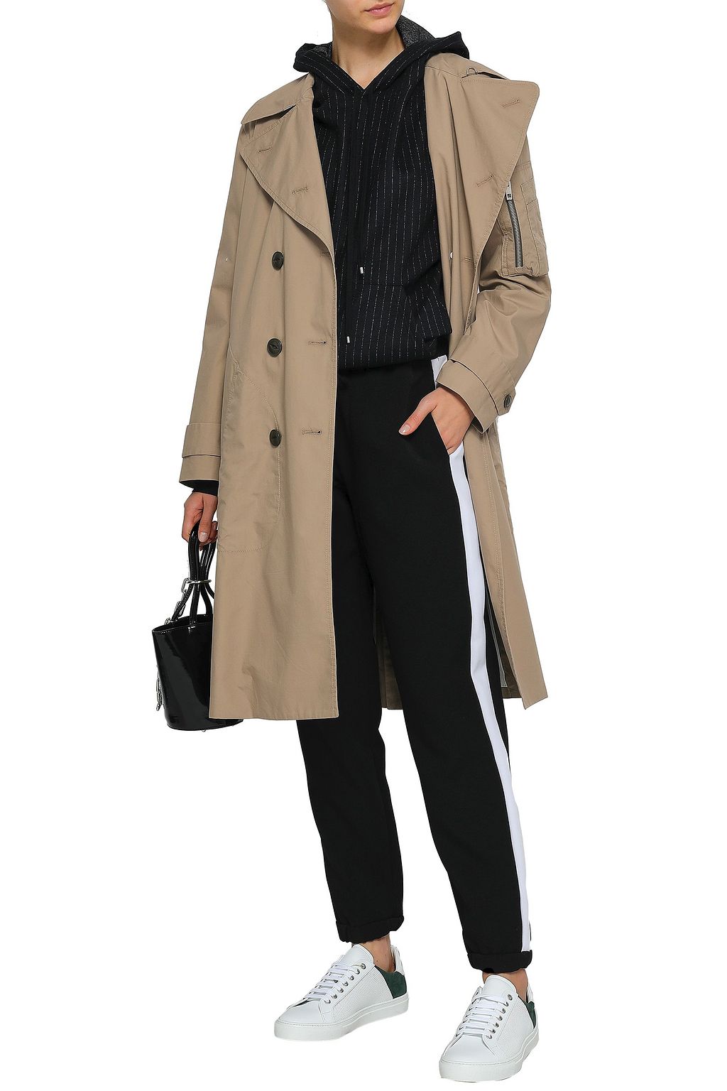 RAG & BONE Double-breasted cotton trench coat