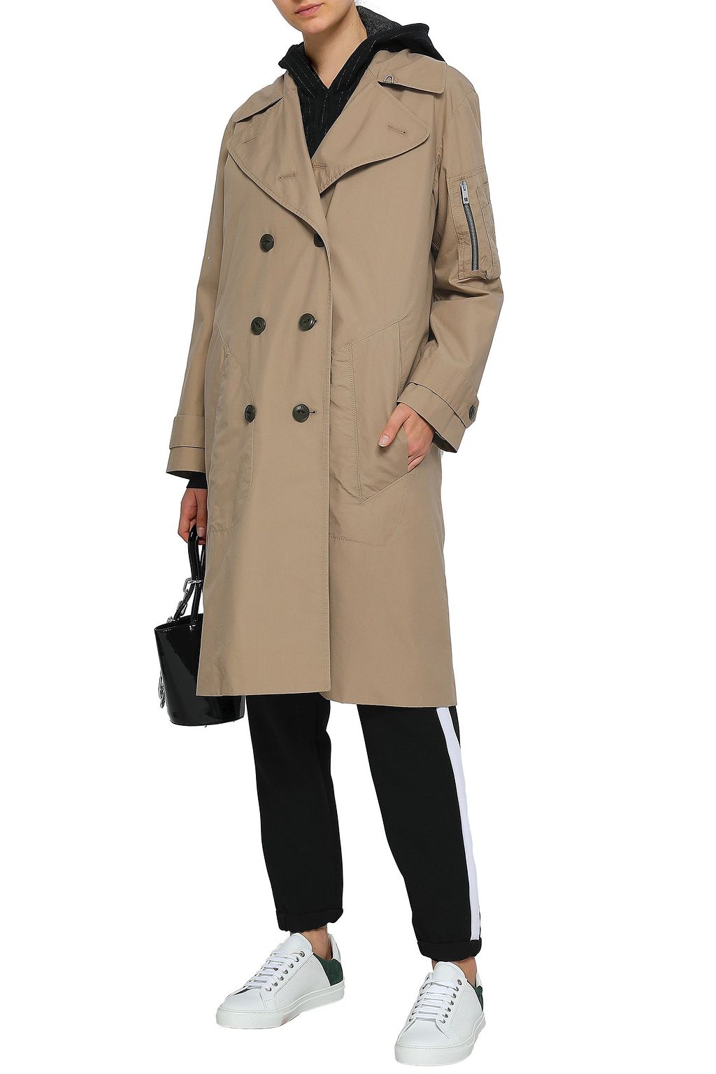 RAG & BONE Double-breasted cotton trench coat