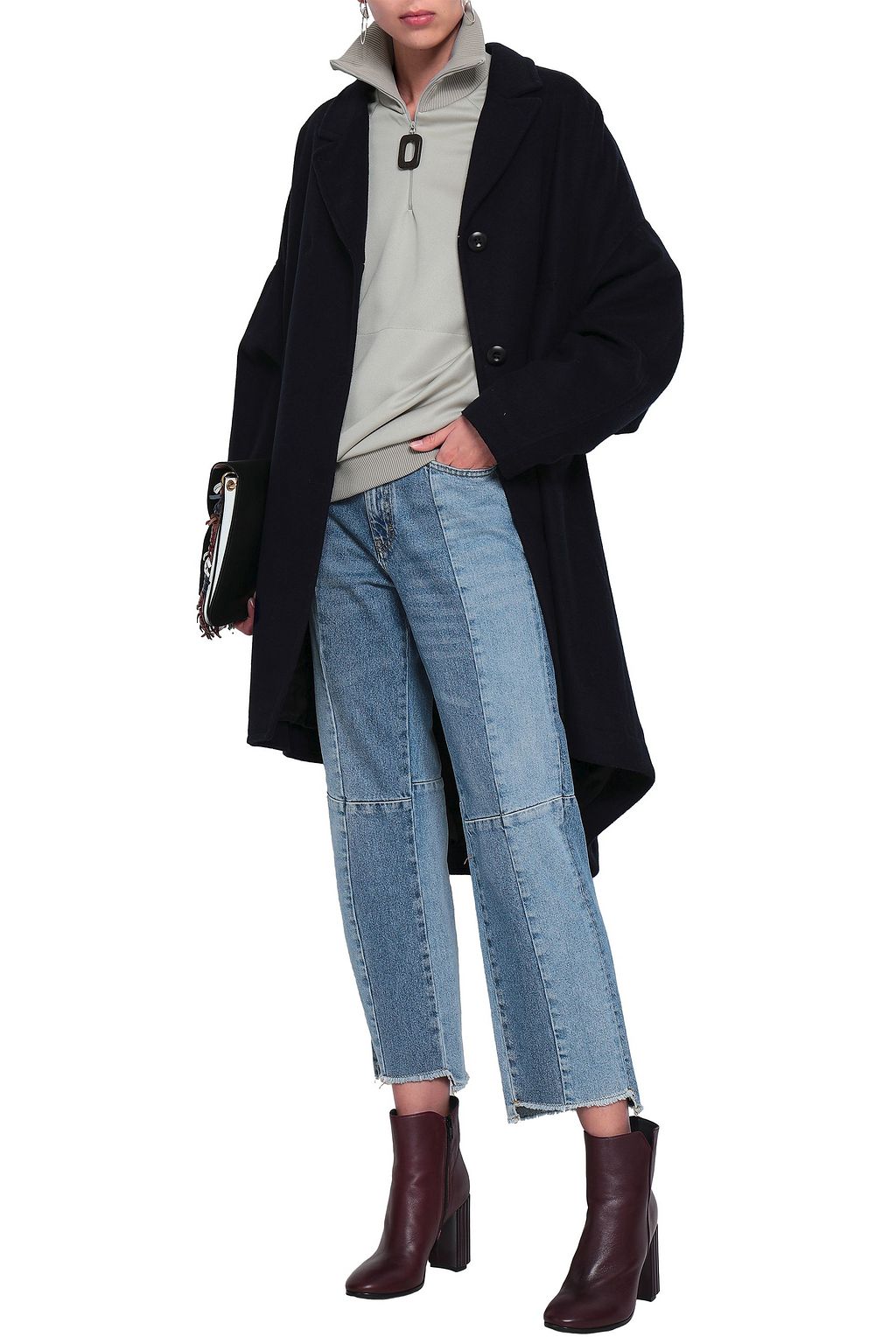 MM6 MAISON MARGIELA Oversized wool-blend coat