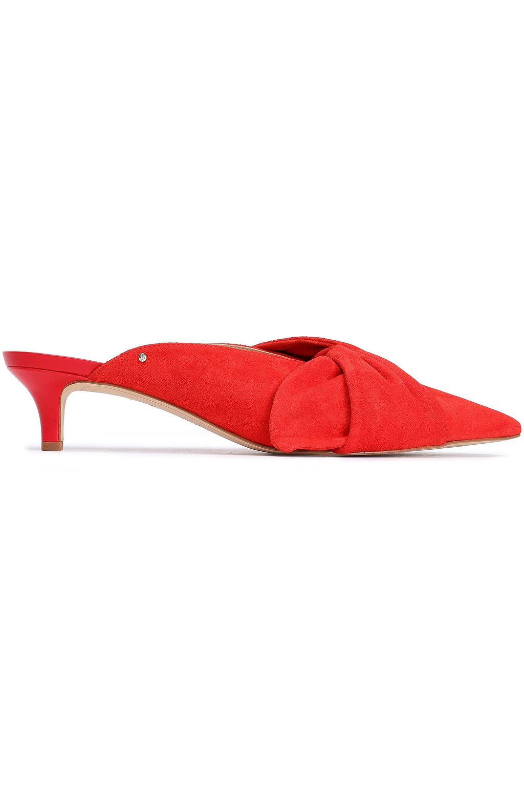 sam edelman red suede pumps