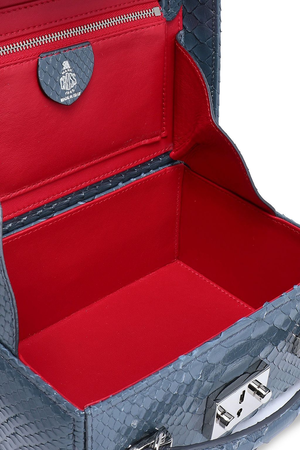 MARK CROSS Python shoulder bag