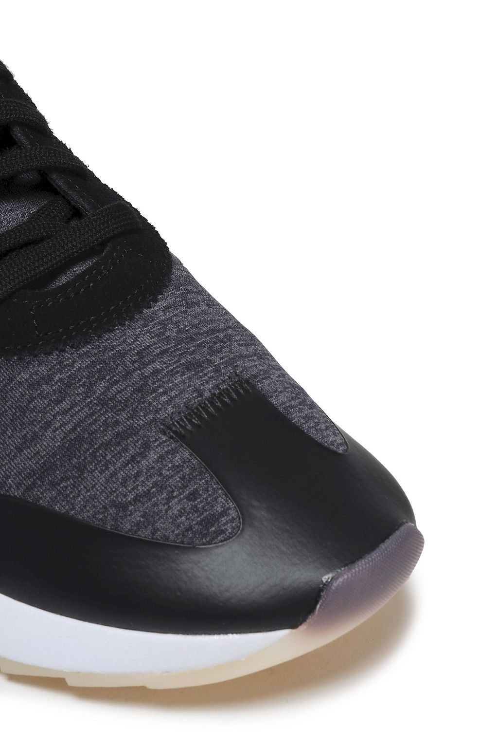 ADIDAS ORIGINALS Suede, leather and stretch-knit sneakers