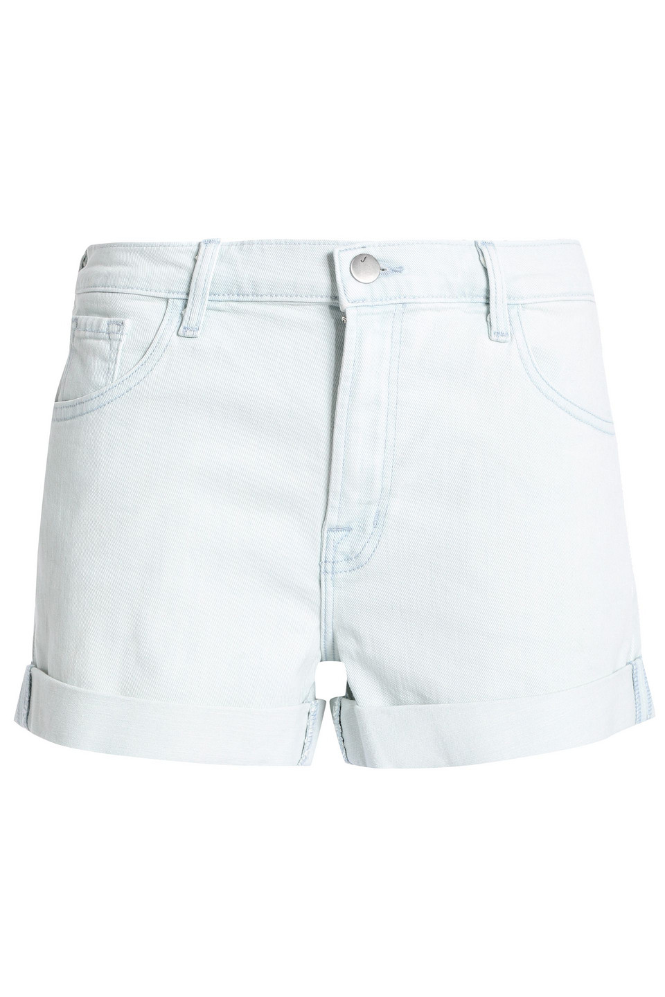 j brand - johnny denim shorts - white - 26